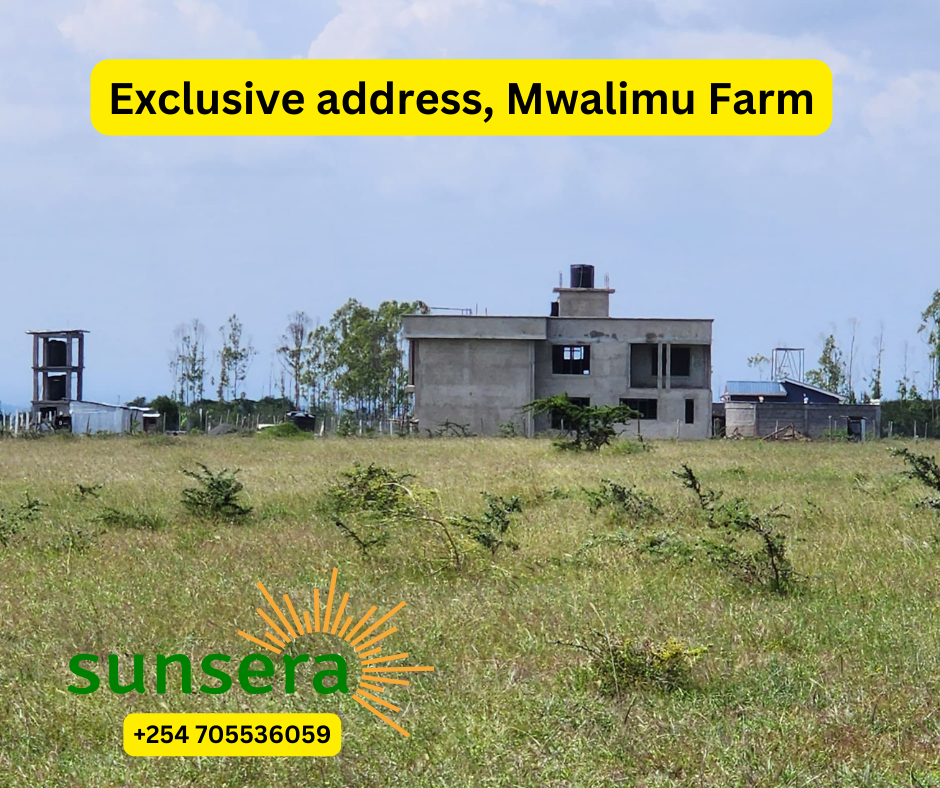 land for sale in Nairobi-Mwalimu farm-time to invest